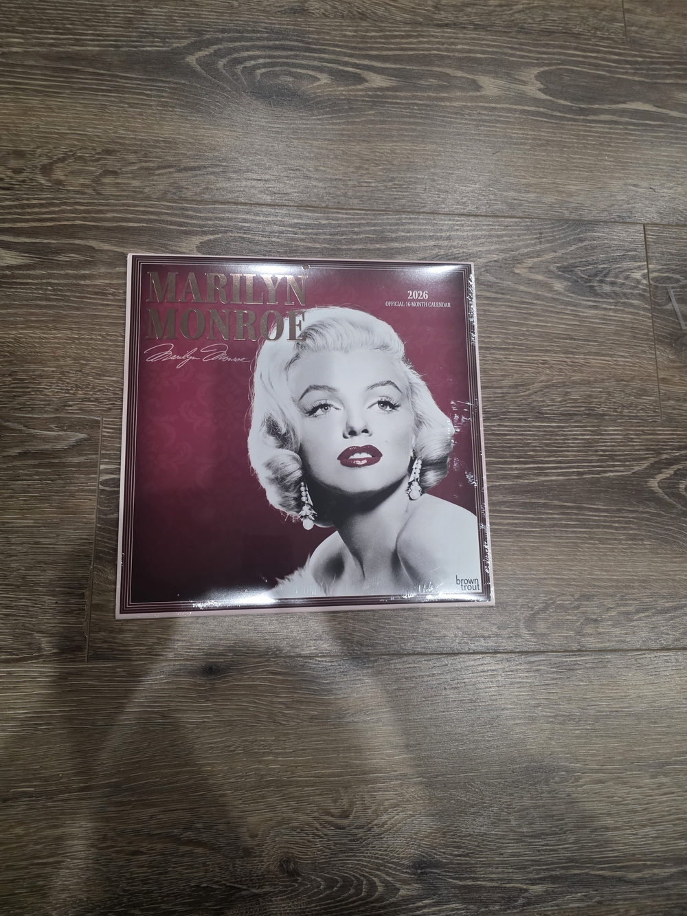 The Marilyn Monroe 16-Month 2026 Calendar by BrownTrout Publishing is a limited